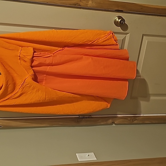 Ann Taylor beautiful orange 🍊 sleeveless dress - Picture 5 of 6